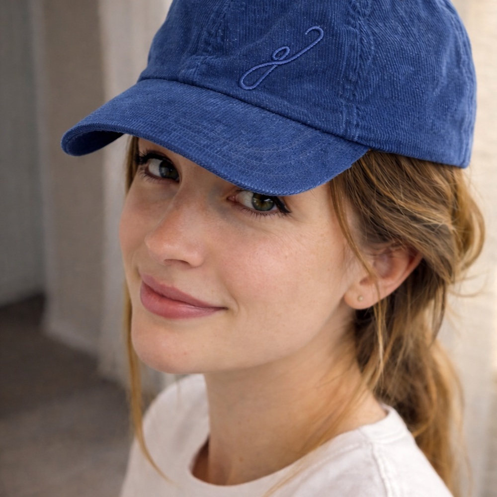 Gogie Girls‎ Corduroy Blue Women's Cap